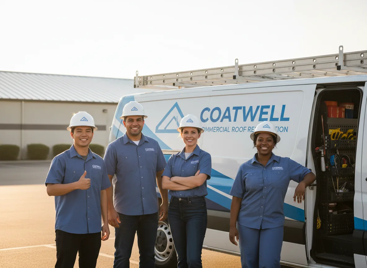 Commercial roof coating company in Grass Valley, OR